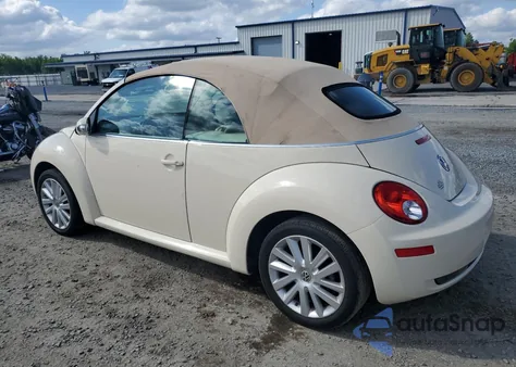 2008 Volkswagen New Beetle Convertible Se from USA, damaged, VIN 3VWRF31Y88M418730